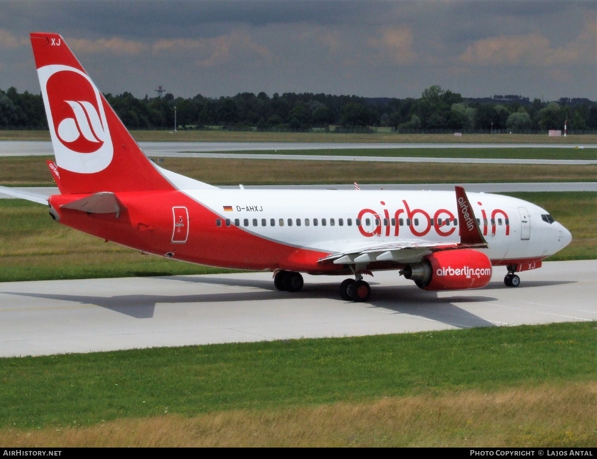 Aircraft Photo of D-AHXJ | Boeing 737-7K5 | Air Berlin | AirHistory.net #504912