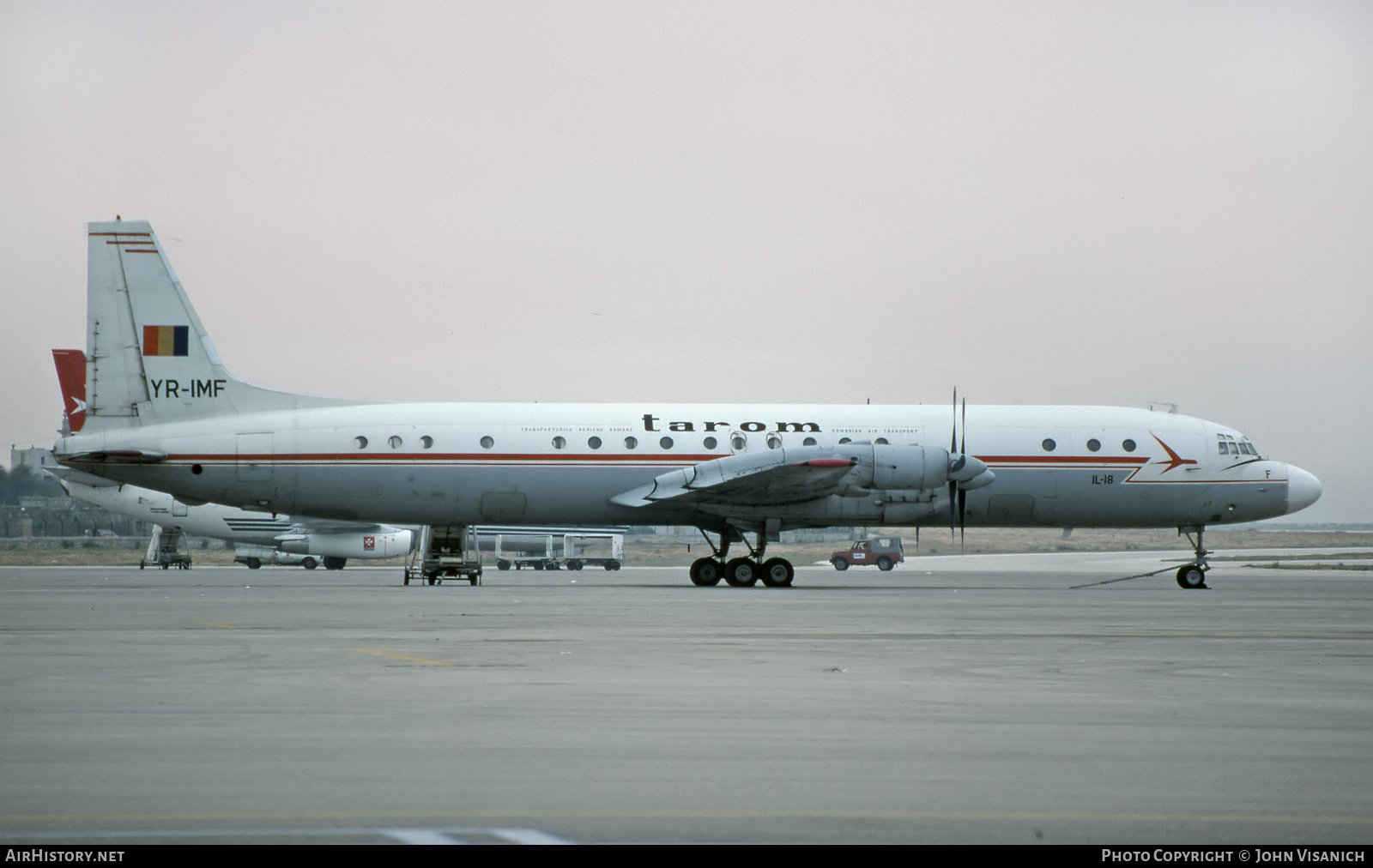 Aircraft Photo of YR-IMF | Ilyushin Il-18GrM | TAROM - Transporturile Aeriene Române | AirHistory.net #504913