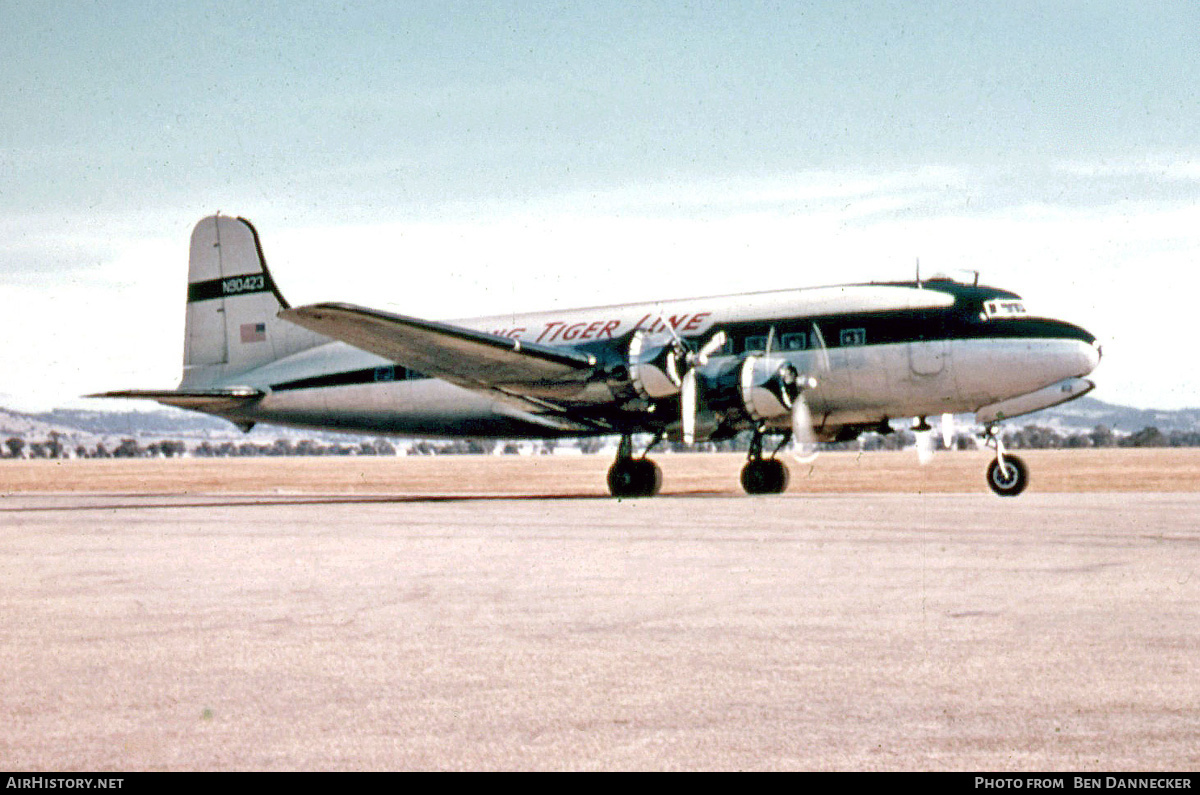 Aircraft Photo of N90423 | Douglas C-54B Skymaster | Flying Tiger Line | AirHistory.net #504920