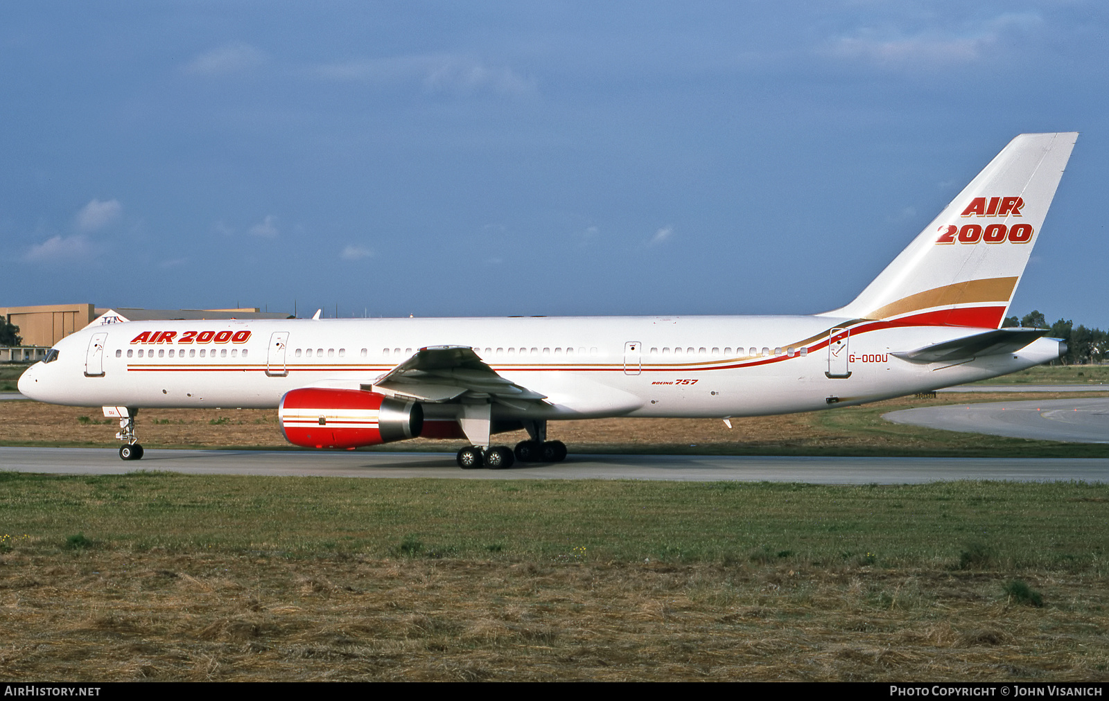 Aircraft Photo of G-OOOU | Boeing 757-2Y0 | Air 2000 | AirHistory.net #504939