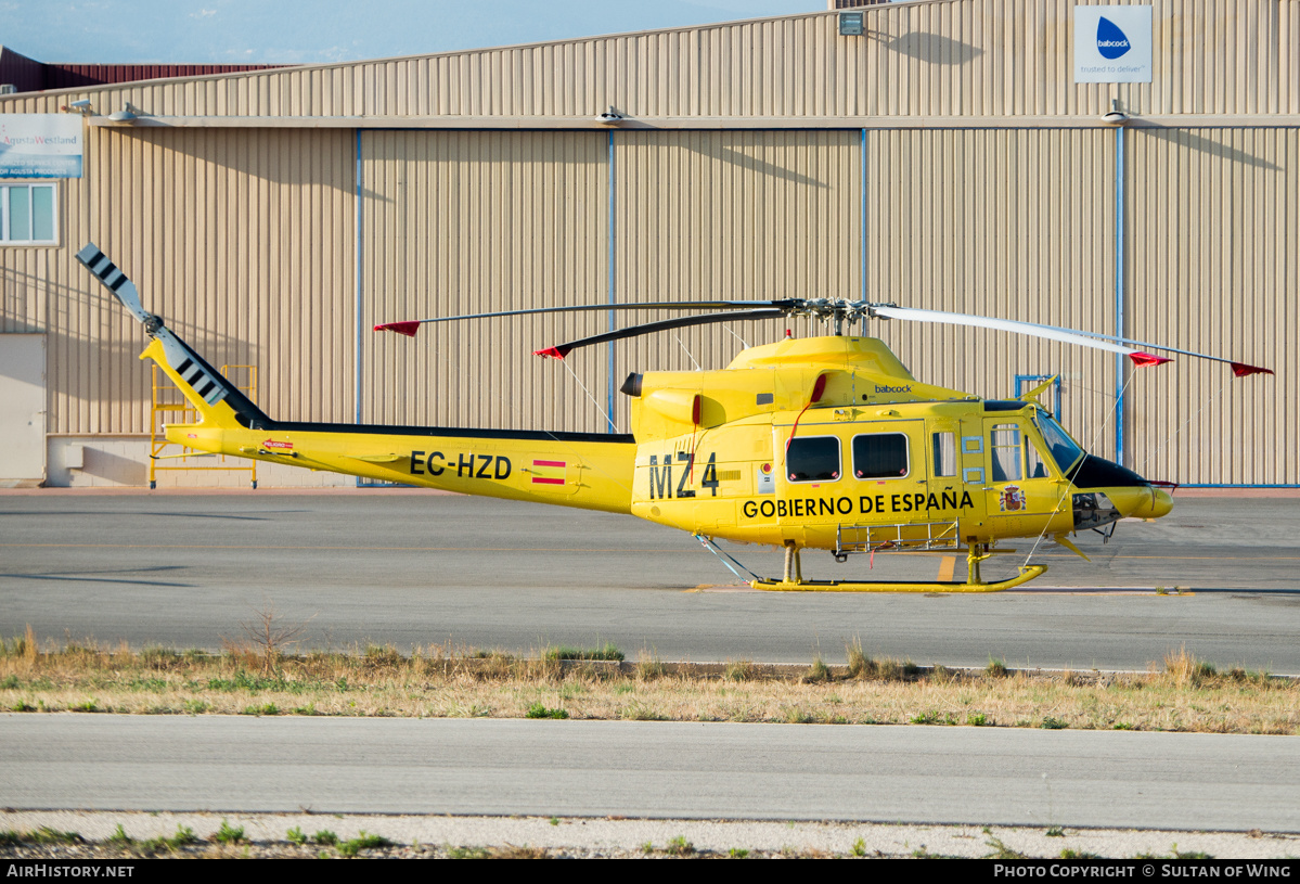 Aircraft Photo of EC-HZD | Bell 412HP | Gobierno de España | AirHistory.net #504941