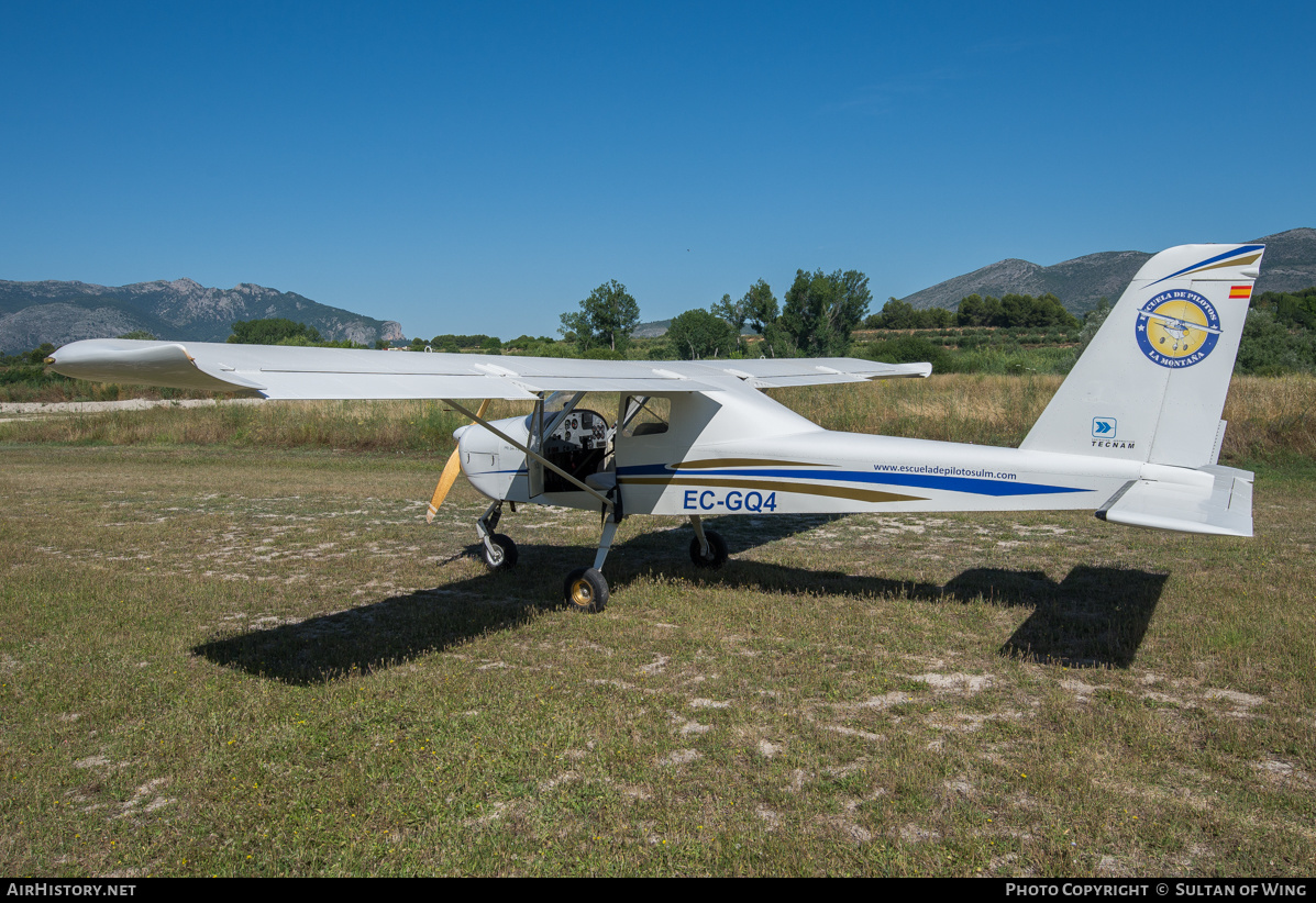 Aircraft Photo of EC-GQ4 | Tecnam P-92 Echo | Escuela de Pilotos la Montaña | AirHistory.net #504969