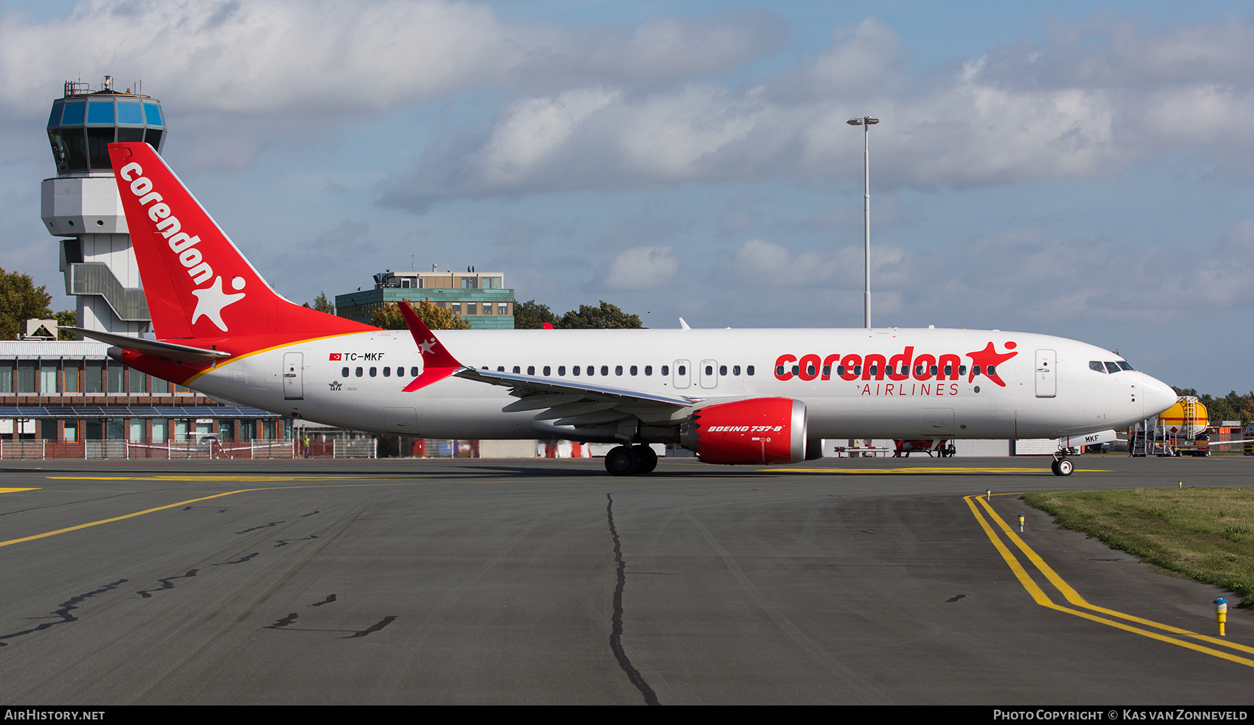 Aircraft Photo of TC-MKF | Boeing 737-8 Max 8 | Corendon Airlines | AirHistory.net #504975