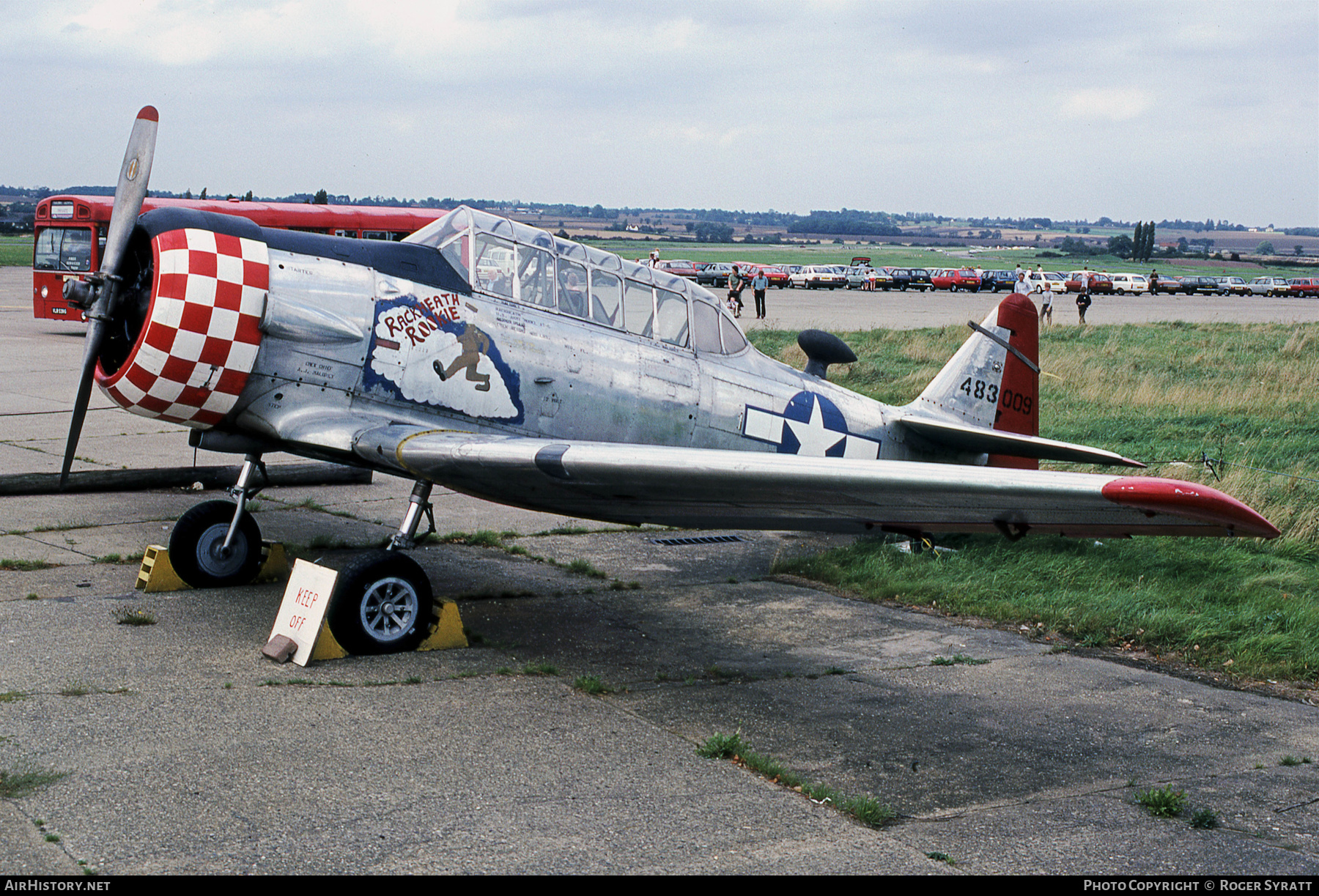 Aircraft Photo of G-BPSE / 483009 | North American AT-6D Harvard II | USA - Air Force | AirHistory.net #504993