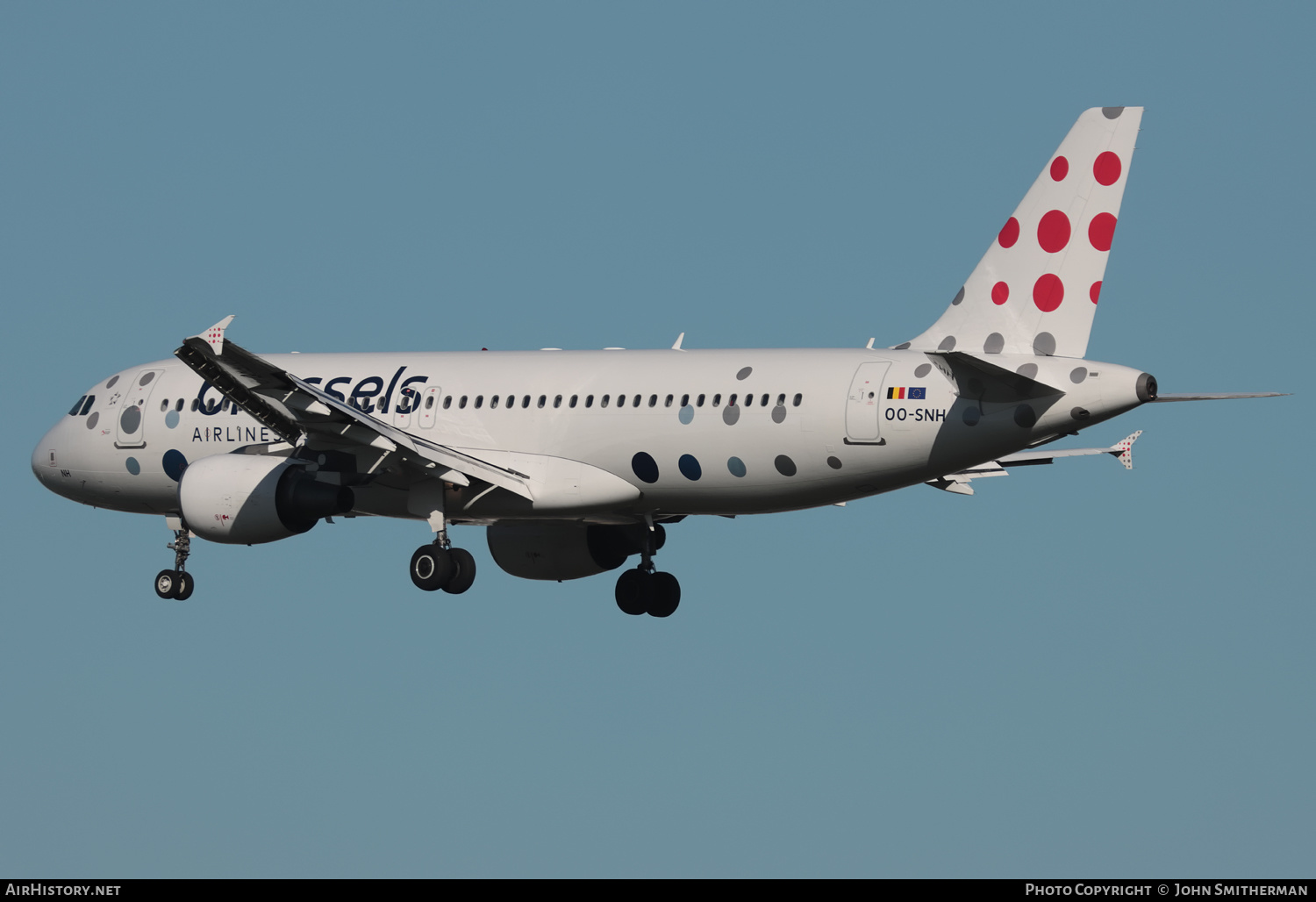 Aircraft Photo of OO-SNH | Airbus A320-214 | Brussels Airlines | AirHistory.net #505005
