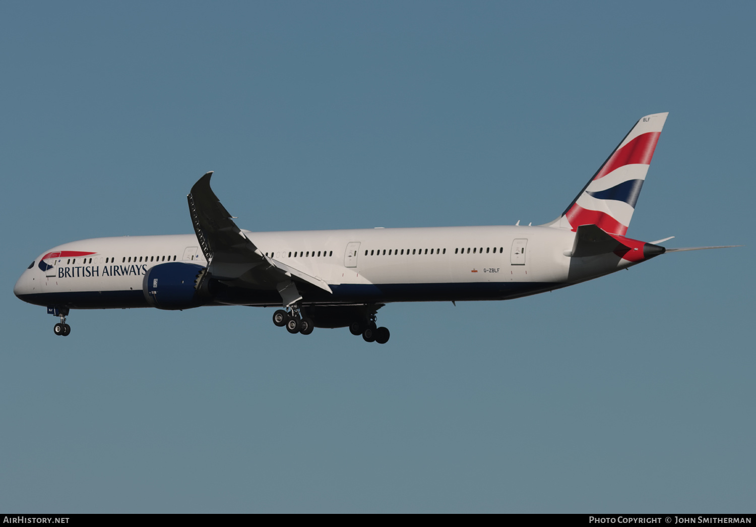 Aircraft Photo of G-ZBLF | Boeing 787-10 Dreamliner | British Airways | AirHistory.net #505009