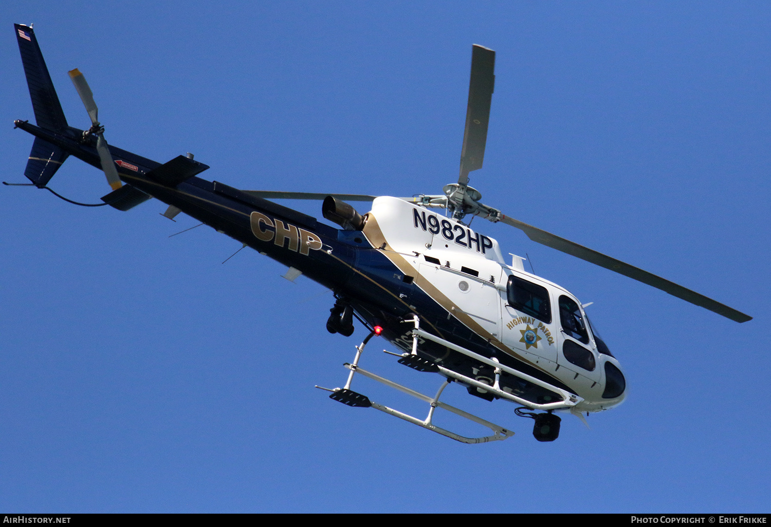 Aircraft Photo of N982HP | Aerospatiale AS-350B-3 Ecureuil | California Highway Patrol - CHP | AirHistory.net #505015