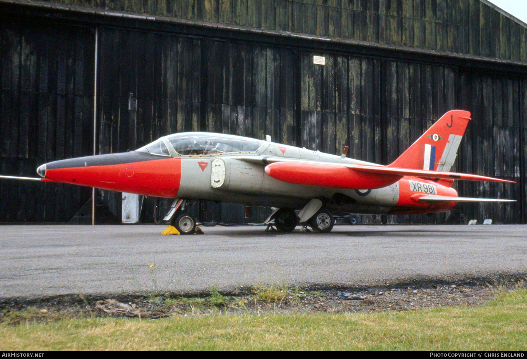 Aircraft Photo of XR981 | Hawker Siddeley Gnat T.1 | UK - Air Force | AirHistory.net #505016