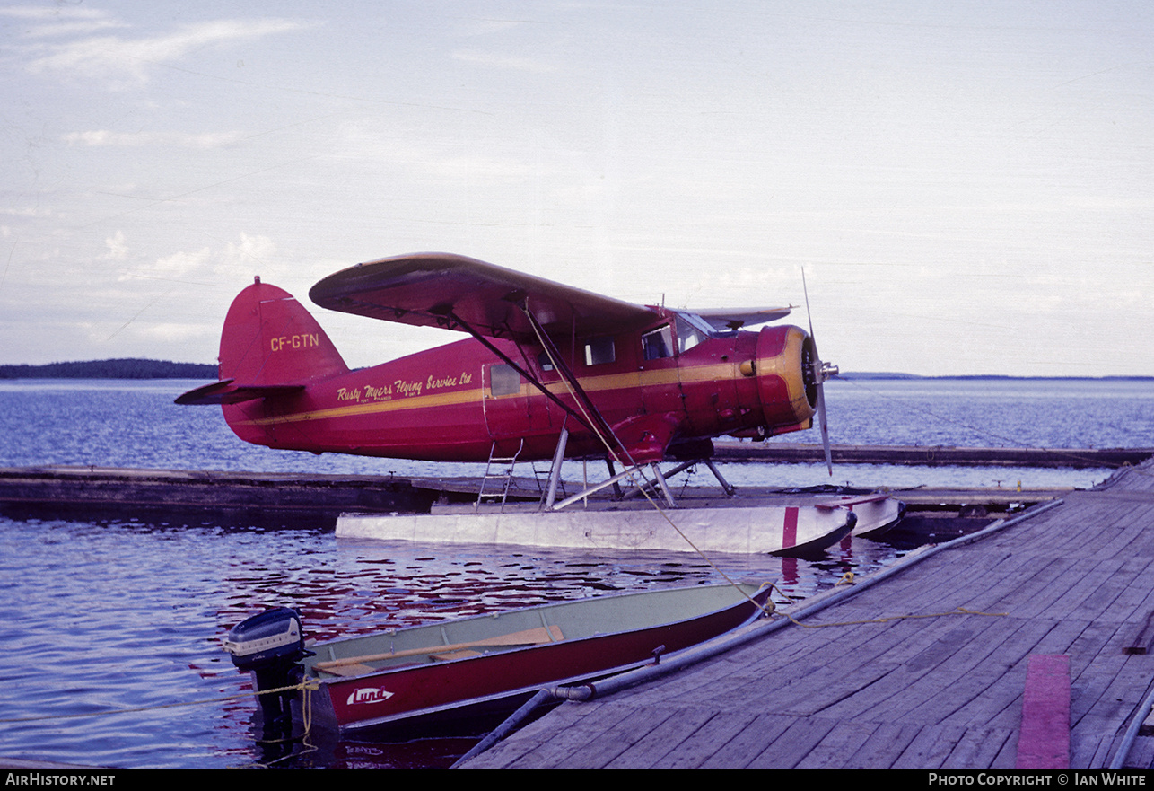 Aircraft Photo of CF-GTN | Noorduyn Norseman V | Rusty Myers Flying Service | AirHistory.net #505019