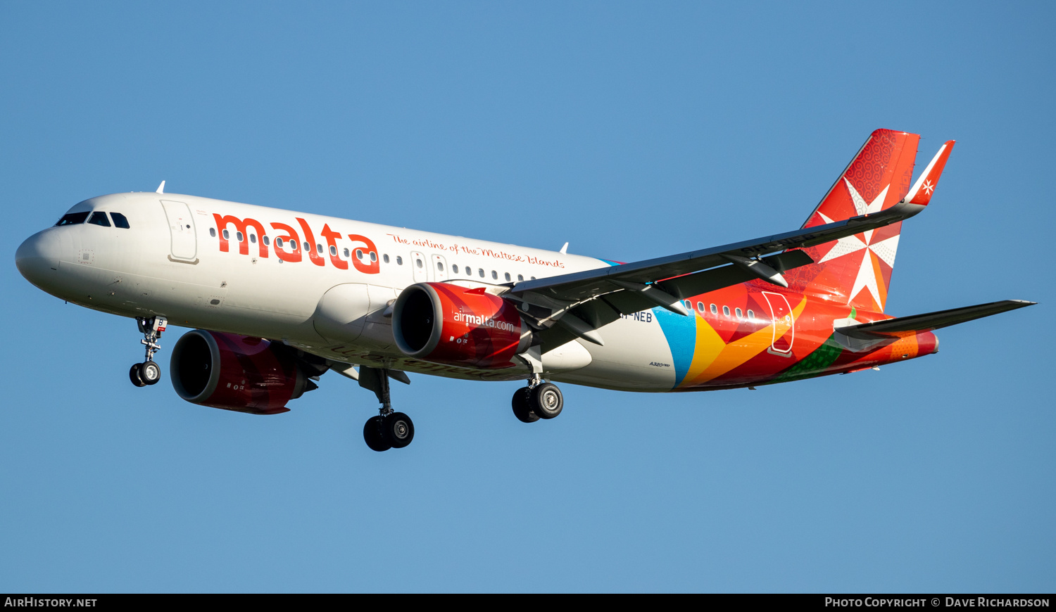 Aircraft Photo of 9H-NEB | Airbus A320-251N | Air Malta | AirHistory.net #505021