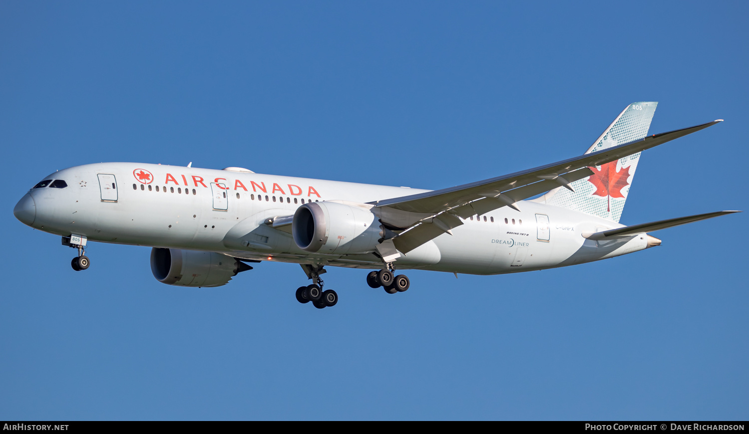Aircraft Photo of C-GHPX | Boeing 787-8 Dreamliner | Air Canada | AirHistory.net #505030