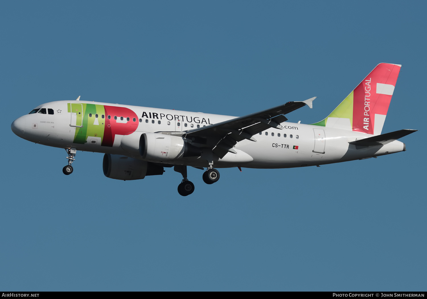 Aircraft Photo of CS-TTR | Airbus A319-112 | TAP Air Portugal | AirHistory.net #505035
