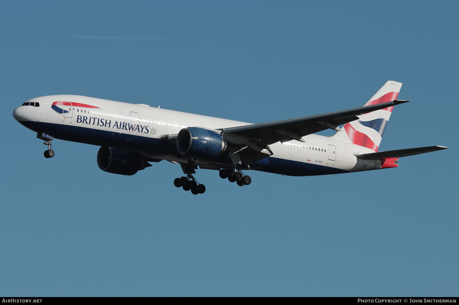 Aircraft Photo of G-VIIJ | Boeing 777-236/ER | British Airways | AirHistory.net #505037