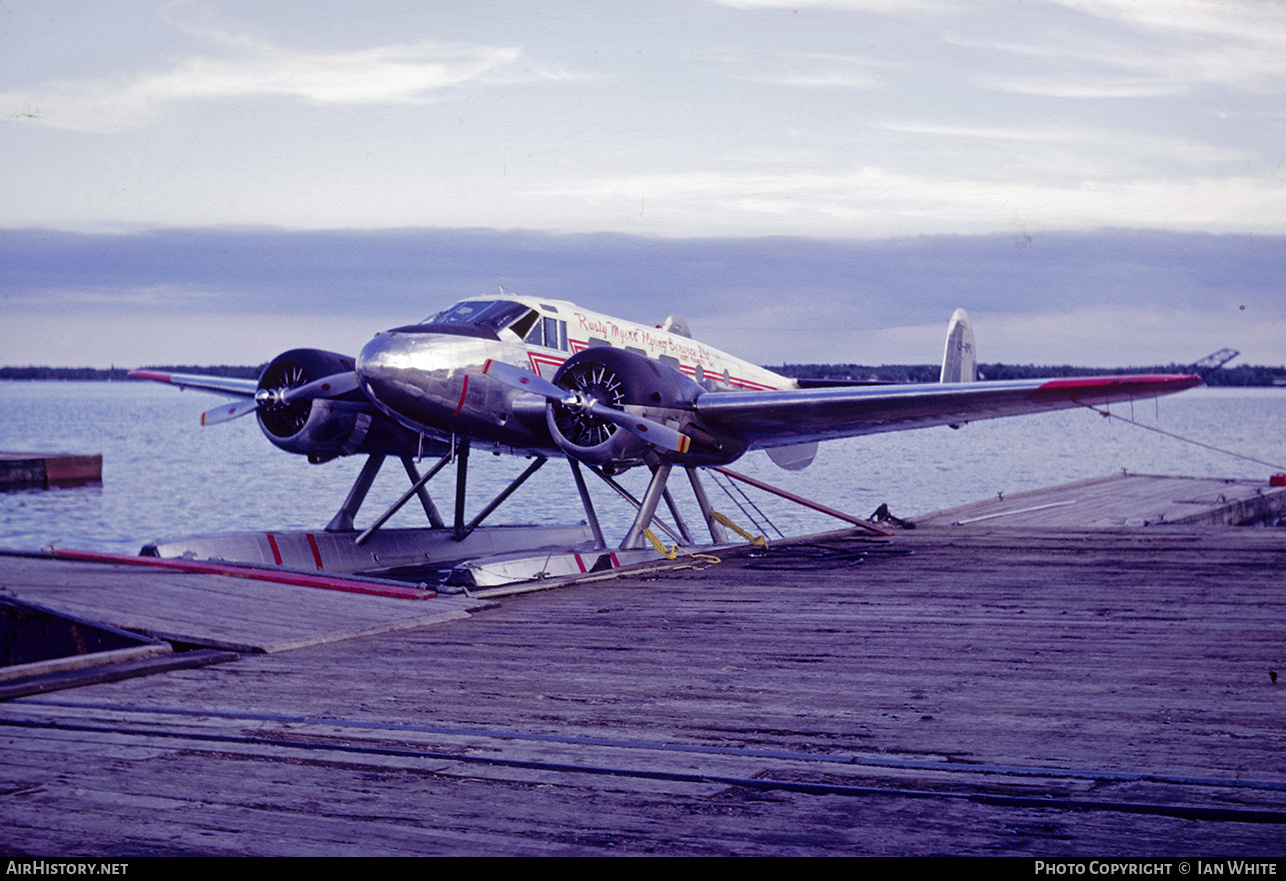 Aircraft Photo of CF-RPL | Beech D18S | Rusty Myers Flying Service | AirHistory.net #505064