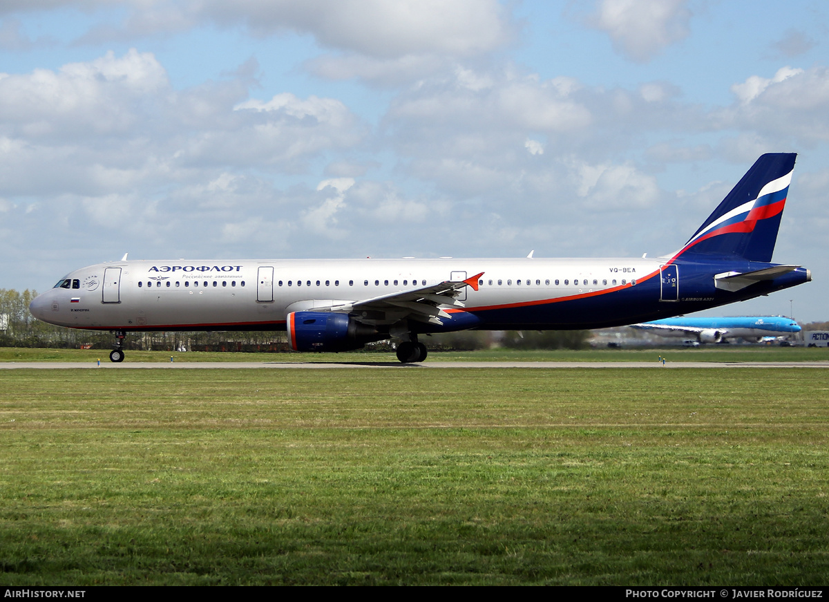 Aircraft Photo of VQ-BEA | Airbus A321-211 | Aeroflot - Russian Airlines | AirHistory.net #505081