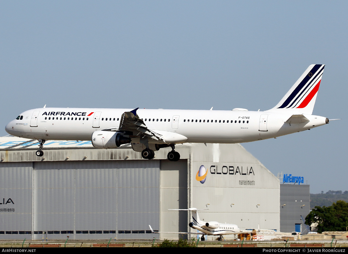 Aircraft Photo of F-GTAS | Airbus A321-212 | Air France | AirHistory.net #505086