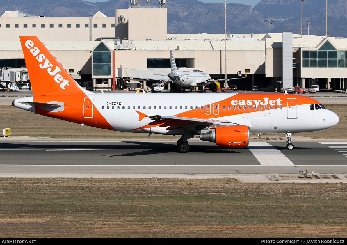 Aircraft Photo of G-EZAG | Airbus A319-111 | EasyJet | AirHistory.net #505105