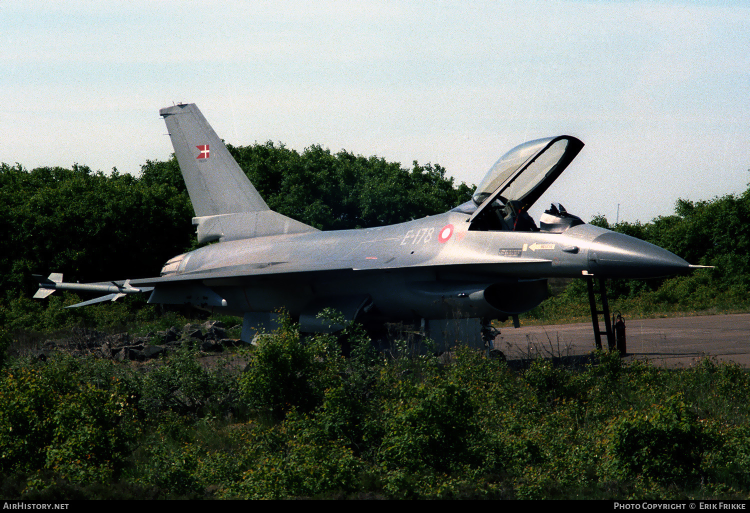 Aircraft Photo of E-178 | General Dynamics F-16A Fighting Falcon | Denmark - Air Force | AirHistory.net #505122