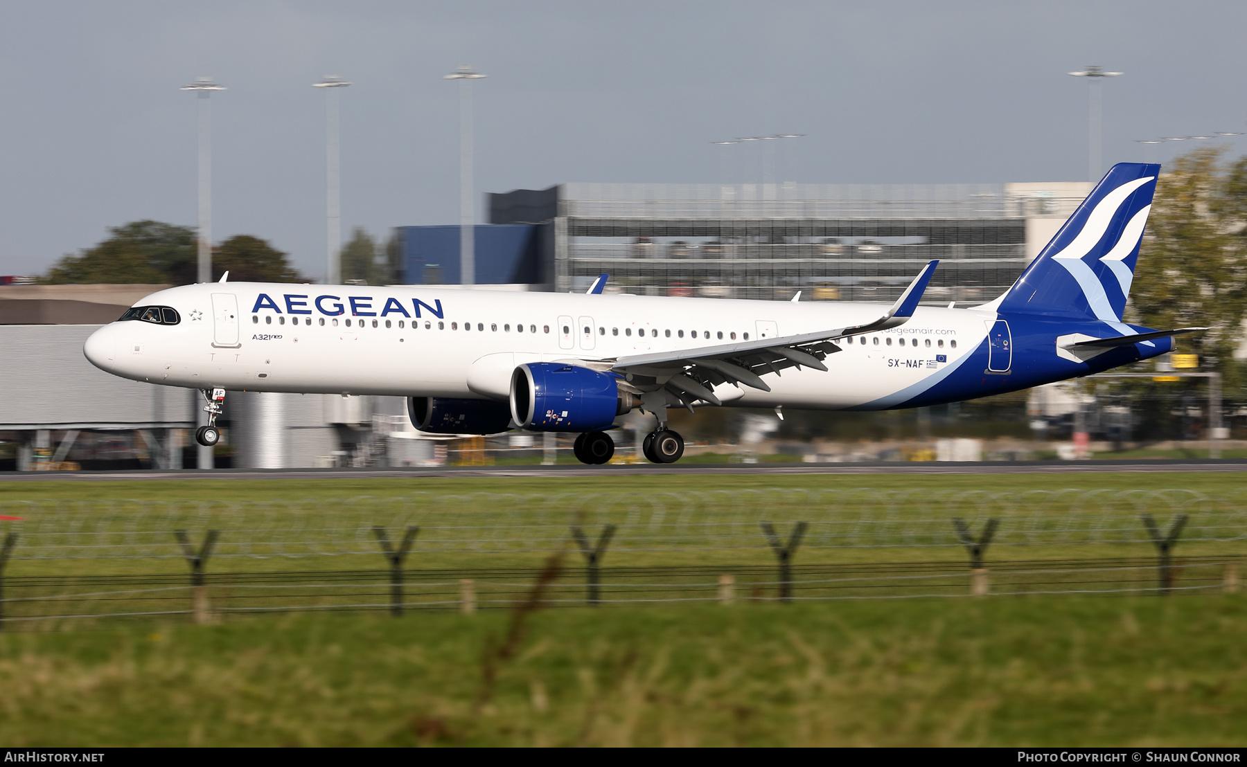 Aircraft Photo of SX-NAF | Airbus A321-271NX | Aegean Airlines | AirHistory.net #505130
