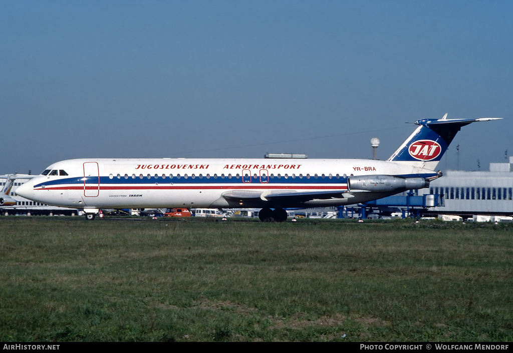 Aircraft Photo of YR-BRA | British Aerospace Rombac 111-561RC One-Eleven | JAT Yugoslav Airlines - Jugoslovenski Aerotransport | AirHistory.net #505146