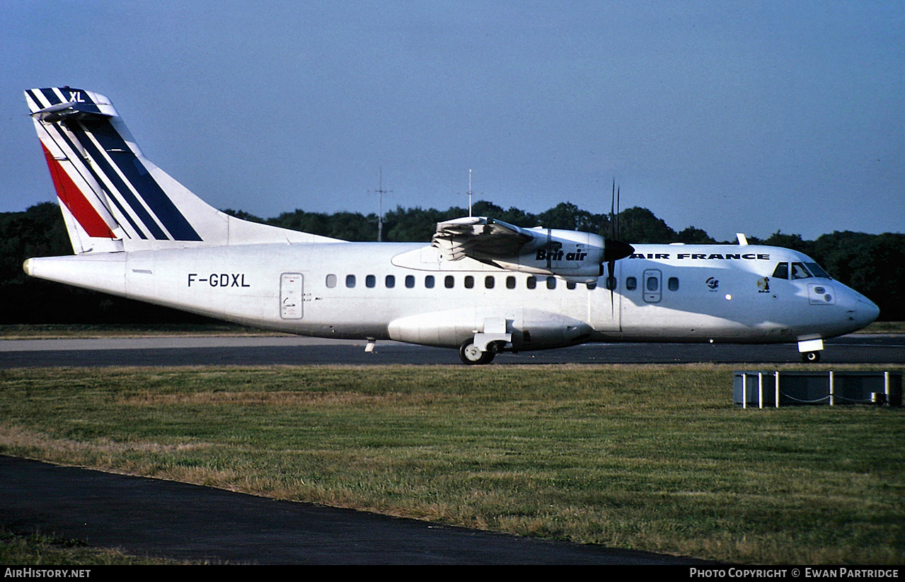 Aircraft Photo of F-GDXL | ATR ATR-42-300 | Air France | AirHistory.net #505152