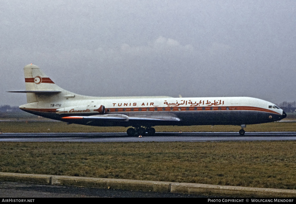 Aircraft Photo of TS-ITU | Sud SE-210 Caravelle III | Tunis Air | AirHistory.net #505154