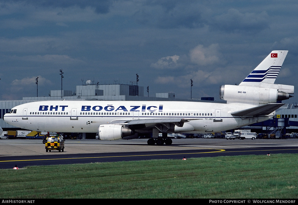 Aircraft Photo of TC-JAU | McDonnell Douglas DC-10-10 | BHT - Boğaziçi Hava Taşımacılığı - Bosphorus Air Transport | AirHistory.net #505155