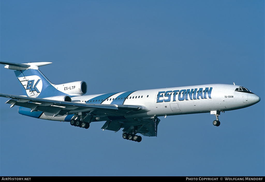 Aircraft Photo of ES-LTP | Tupolev Tu-154M | Estonian Aviation Company - ELK | AirHistory.net #505156