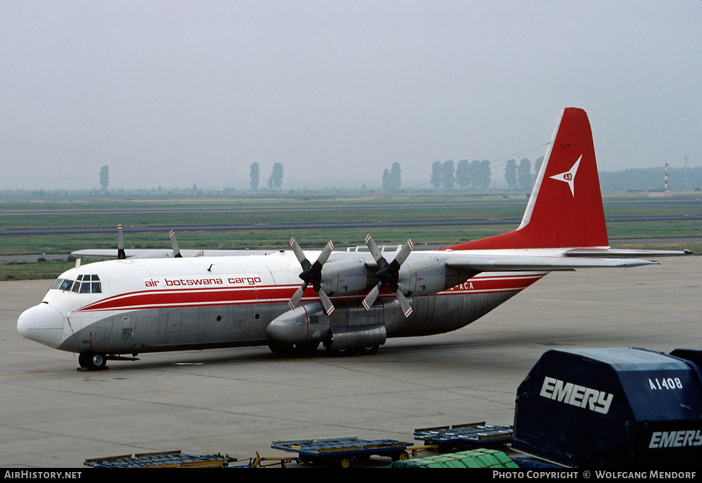 Aircraft Photo of A2-ACA | Lockheed L-100-30 Hercules (382G) | Air Botswana Cargo | AirHistory.net #505164