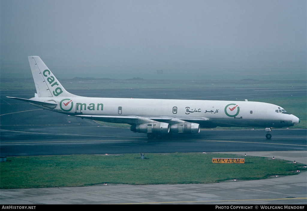 Aircraft Photo of A4O-PA | Douglas DC-8-55F | CargOman | AirHistory.net #505171