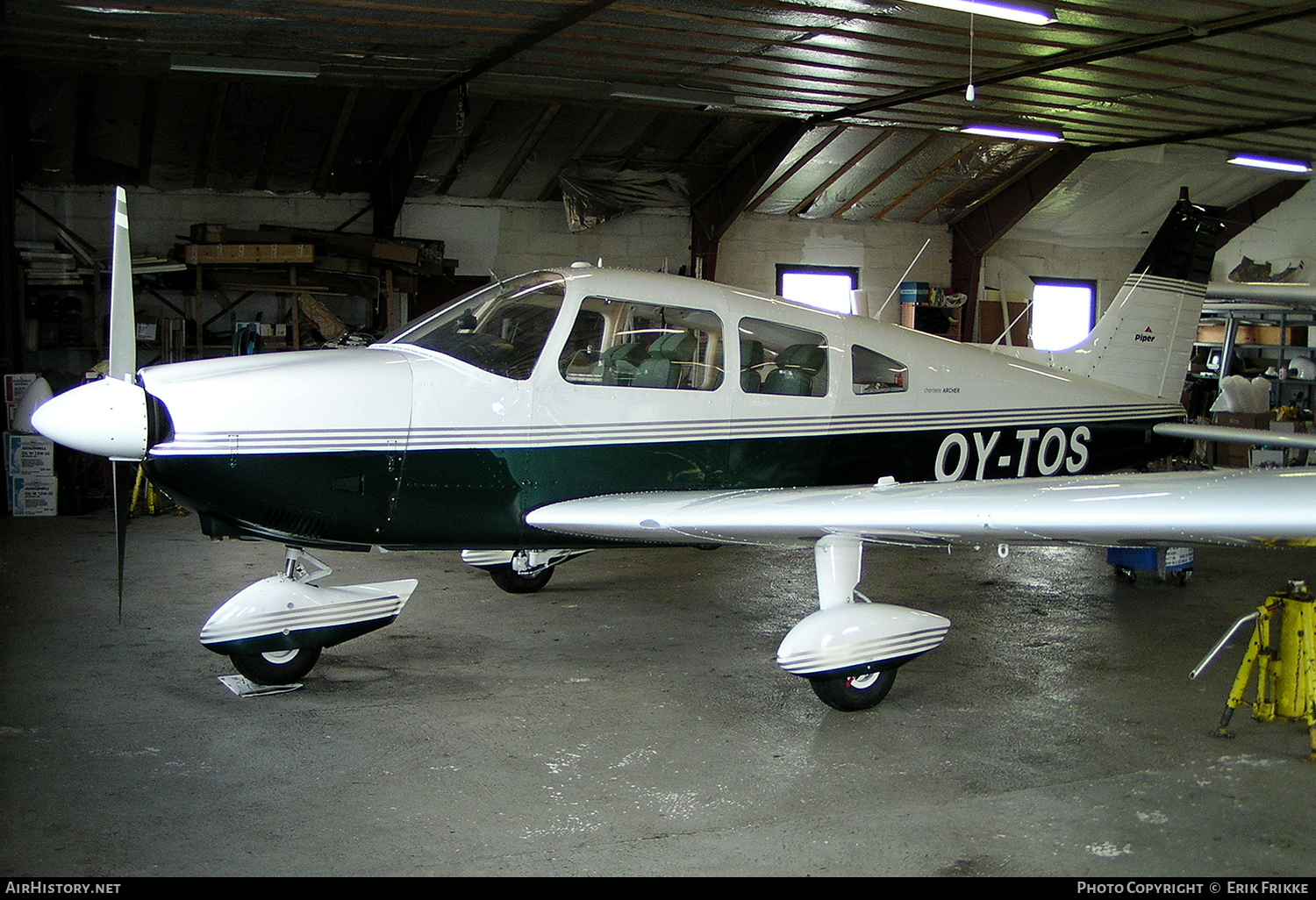 Aircraft Photo of OY-TOS | Piper PA-28-180 Cherokee Archer | AirHistory.net #505205