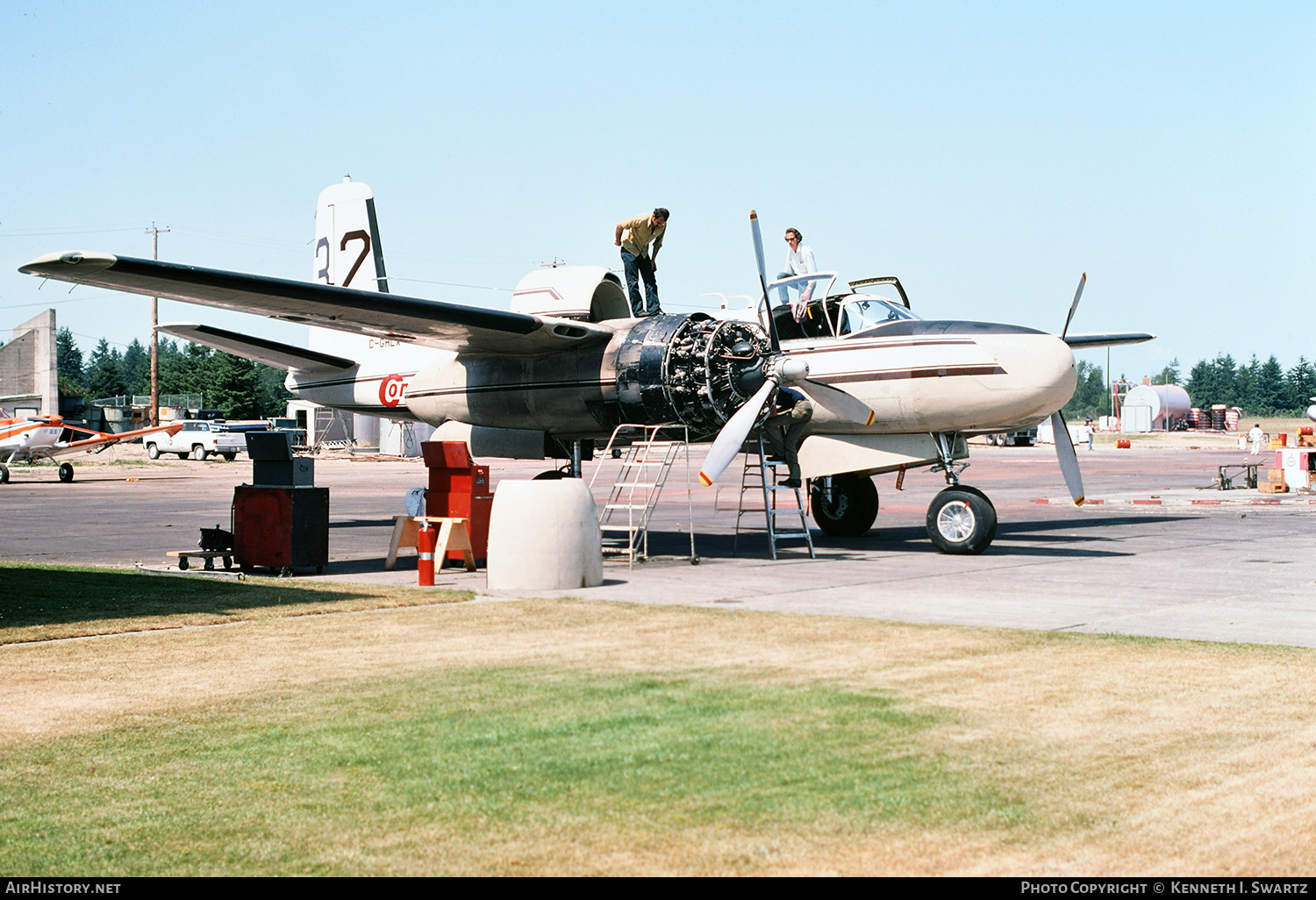 Aircraft Photo of C-GHLX | Douglas B-26/AT Invader | Conair Aviation | AirHistory.net #505209