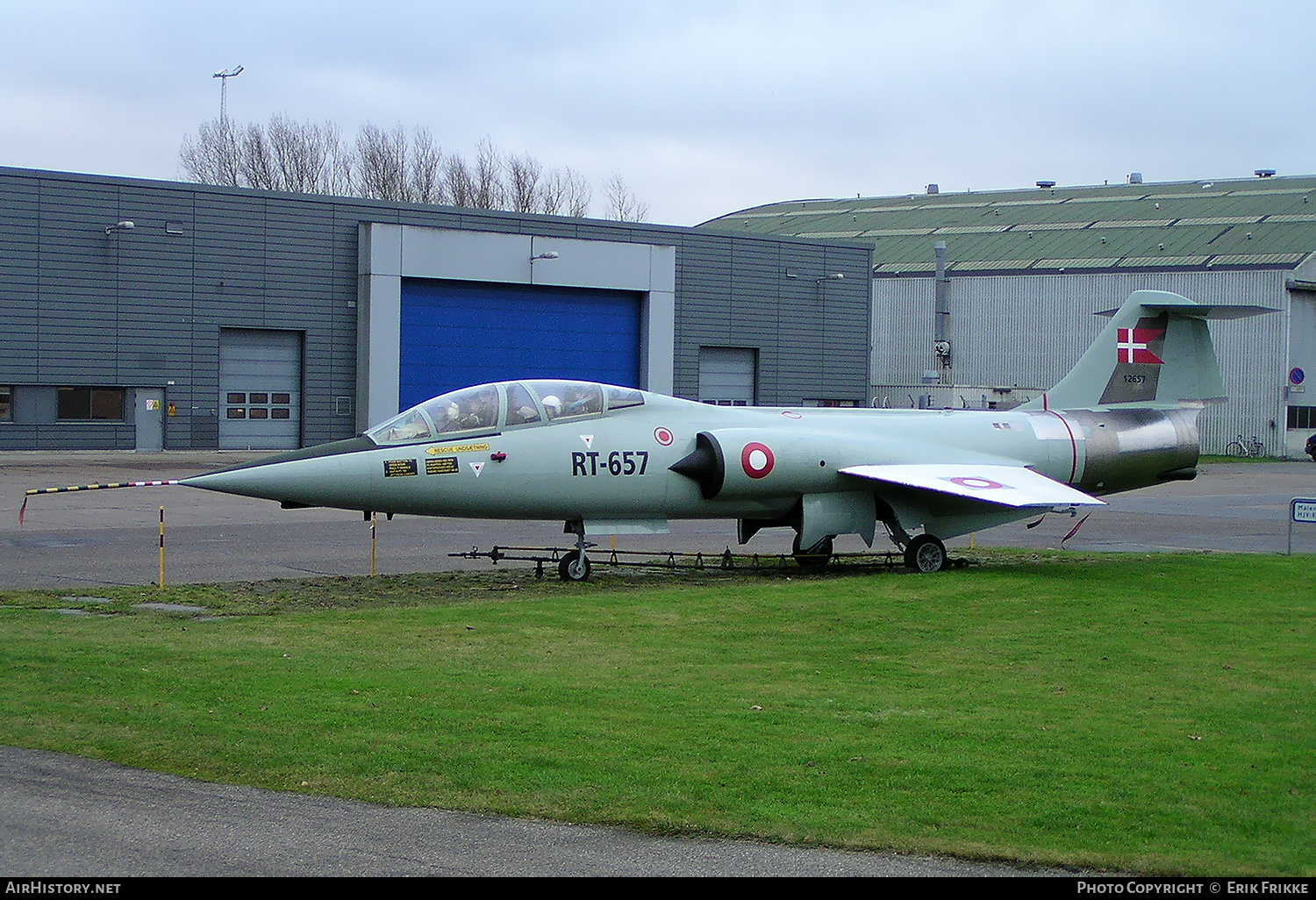 Aircraft Photo of RT-657 | Lockheed CF-104D Starfighter Mk.2 | Denmark - Air Force | AirHistory.net #505230