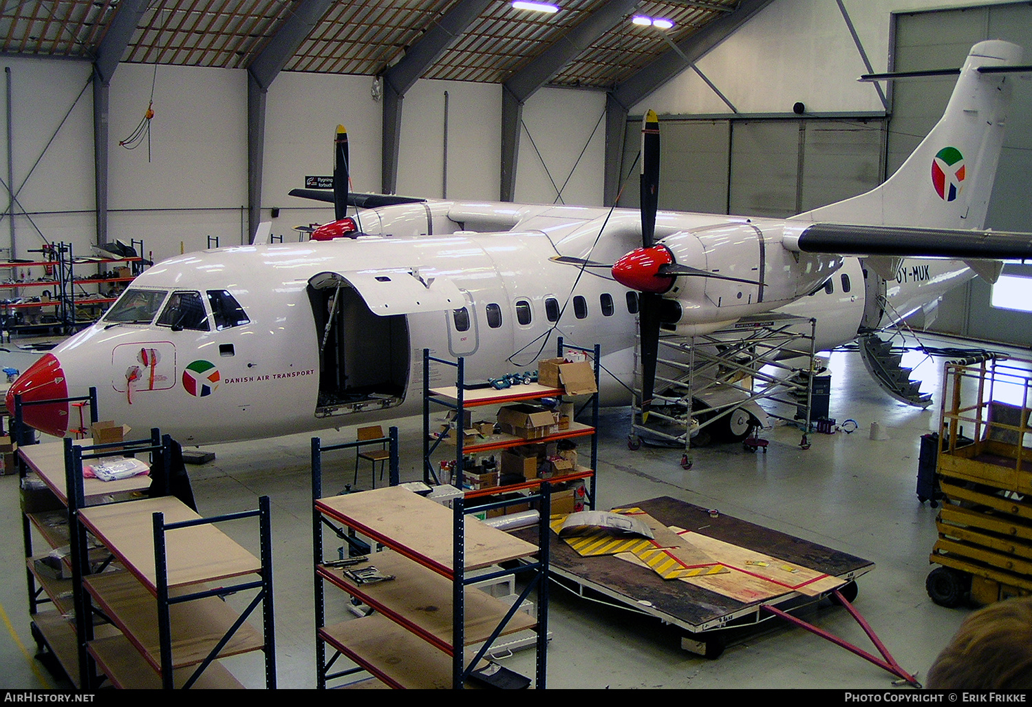 Aircraft Photo of OY-MUK | ATR ATR-42-300 | Danish Air Transport - DAT | AirHistory.net #505235