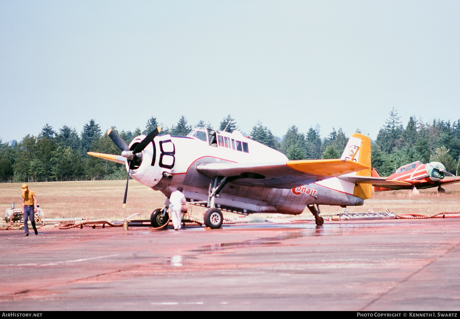Aircraft Photo of CF-MUE | Grumman TBM-3/AT Avenger | Conair Aviation | AirHistory.net #505237