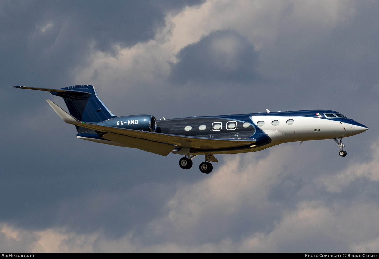 Aircraft Photo of XA-AND | Gulfstream Aerospace G650 (G-VI) | AirHistory.net #505238