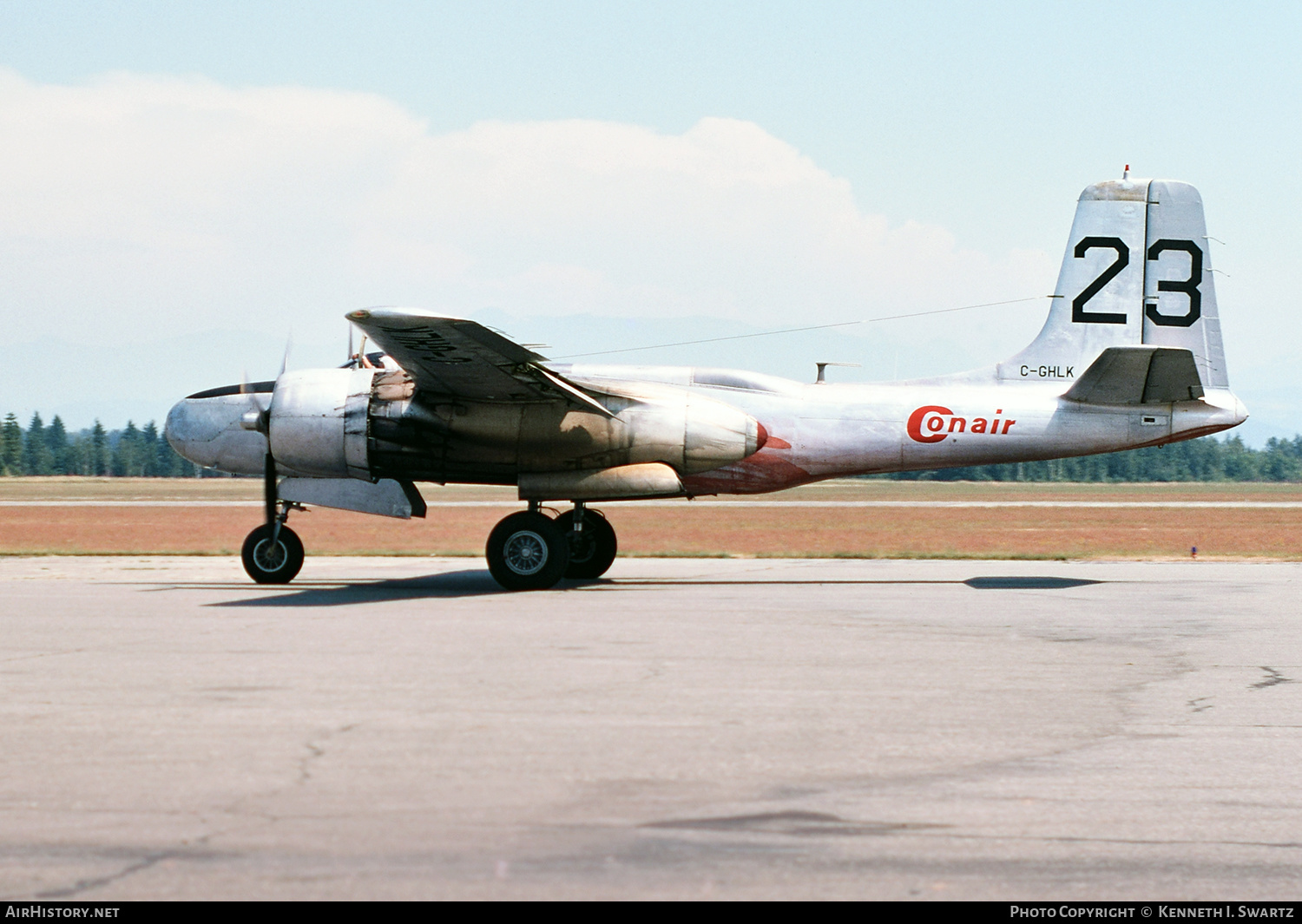 Aircraft Photo of C-GHLK | Douglas A-26C Invader | Conair Aviation | AirHistory.net #505241