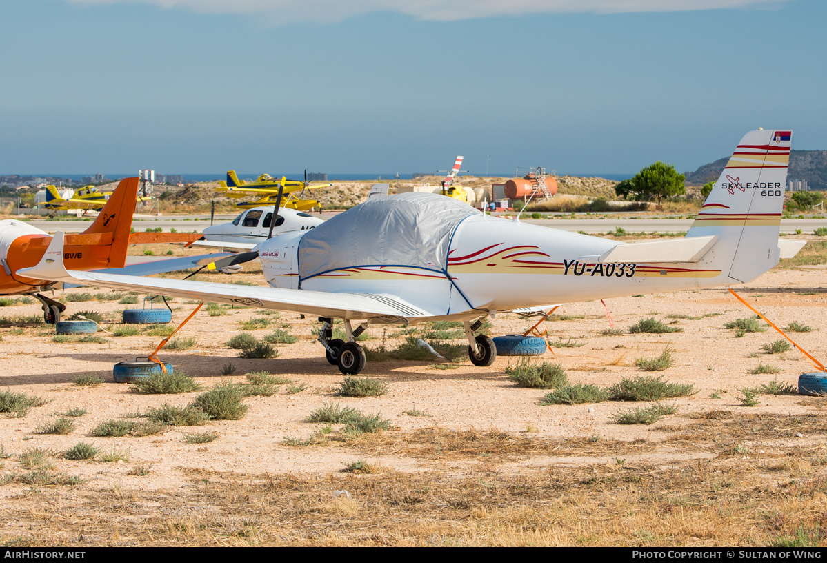 Aircraft Photo of YU-A033 | Jihlavan KP-5 Skyleader 600 | AirHistory.net #505253