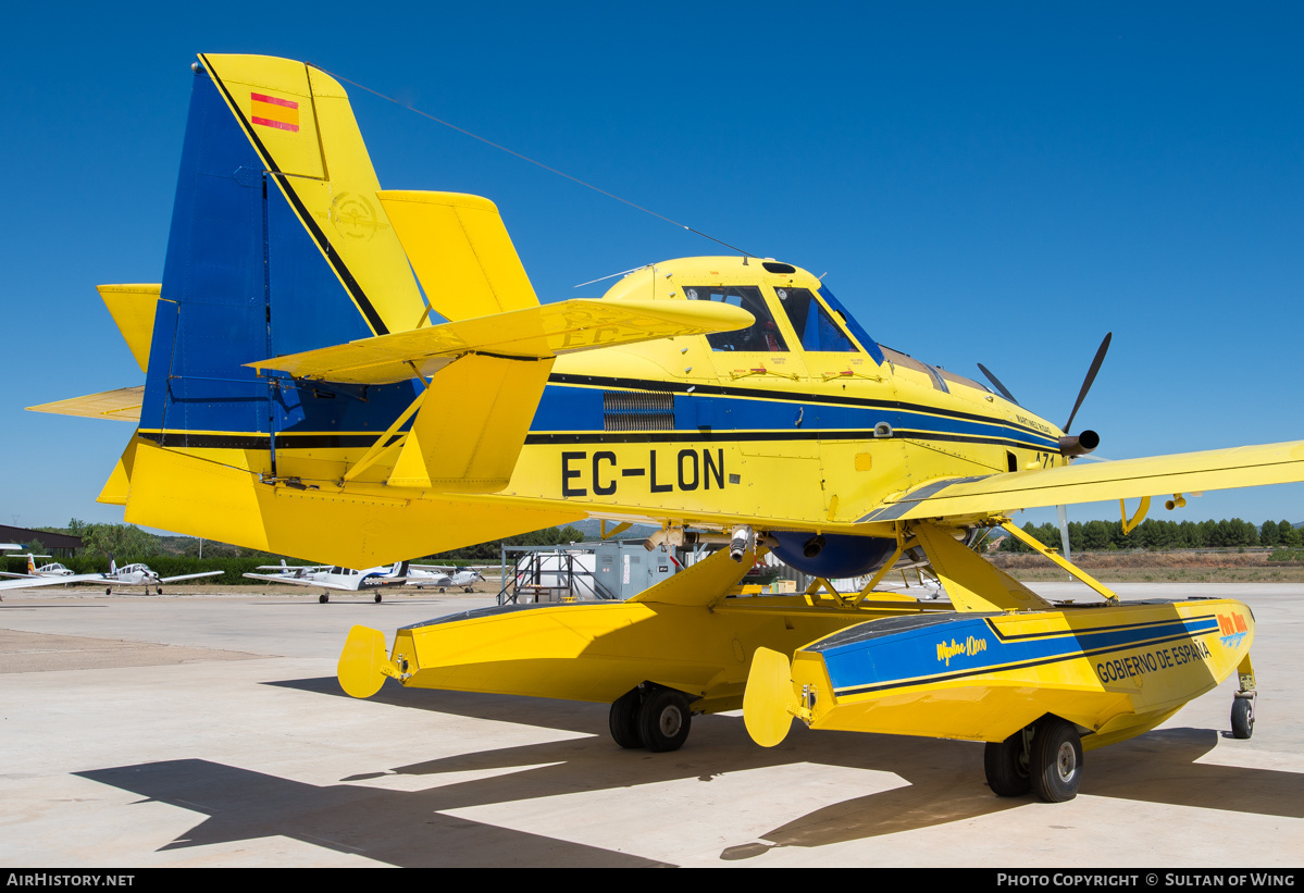 Aircraft Photo of EC-LON | Air Tractor AT-802F Fire Boss (AT-802A) | Gobierno de España | AirHistory.net #505258