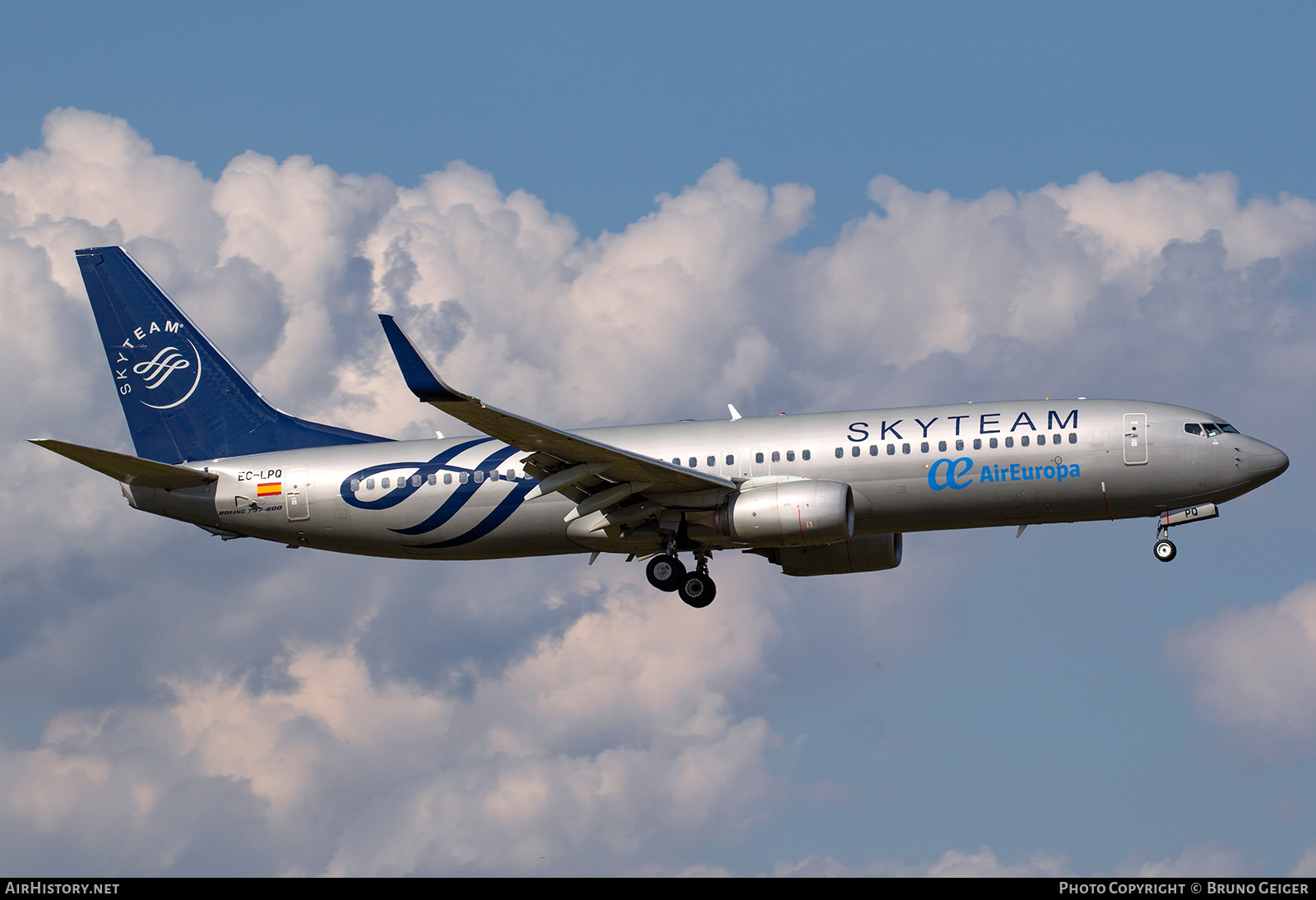 Aircraft Photo of EC-LPQ | Boeing 737-85P | Air Europa | AirHistory.net #505275