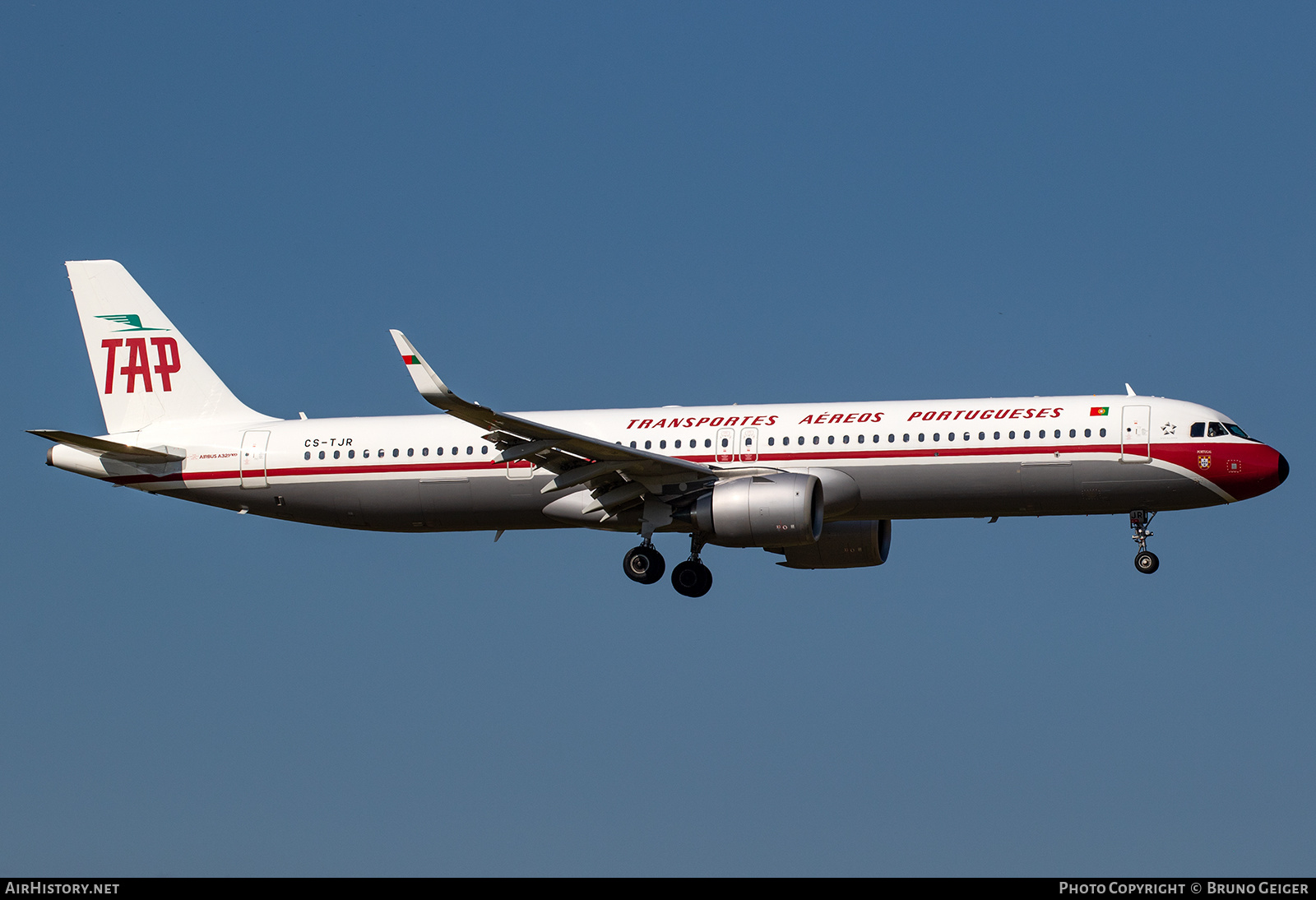 Aircraft Photo of CS-TJR | Airbus A321-251NX | TAP Air Portugal | TAP - Transportes Aéreos Portugueses | AirHistory.net #505296