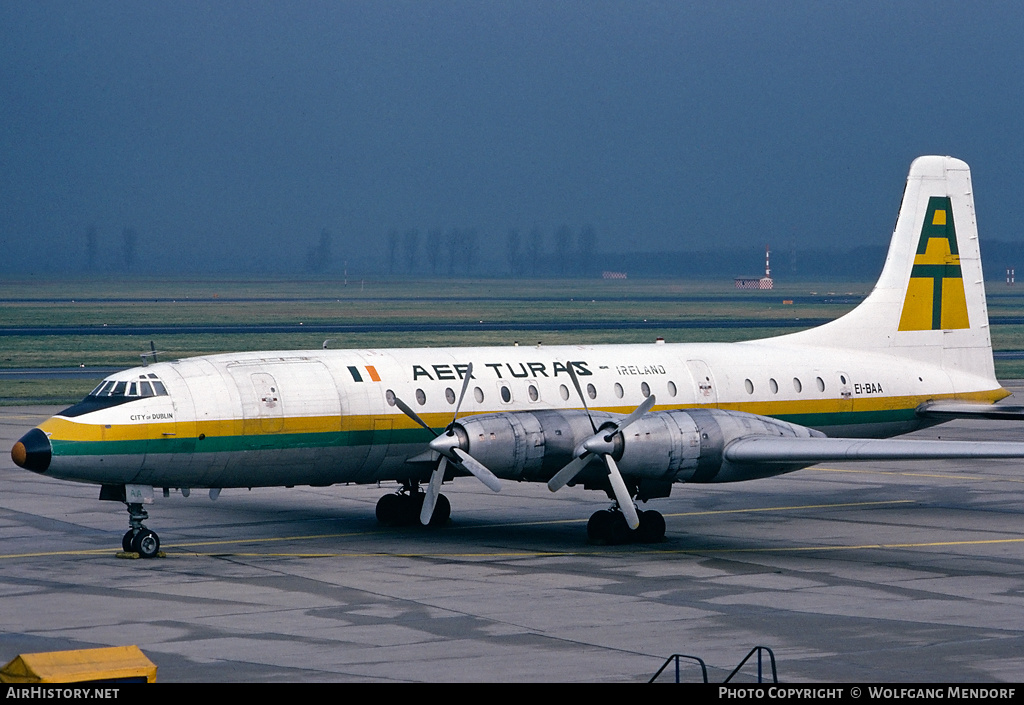 Aircraft Photo of EI-BAA | Bristol 175 Britannia 307F | Aer Turas | AirHistory.net #505298