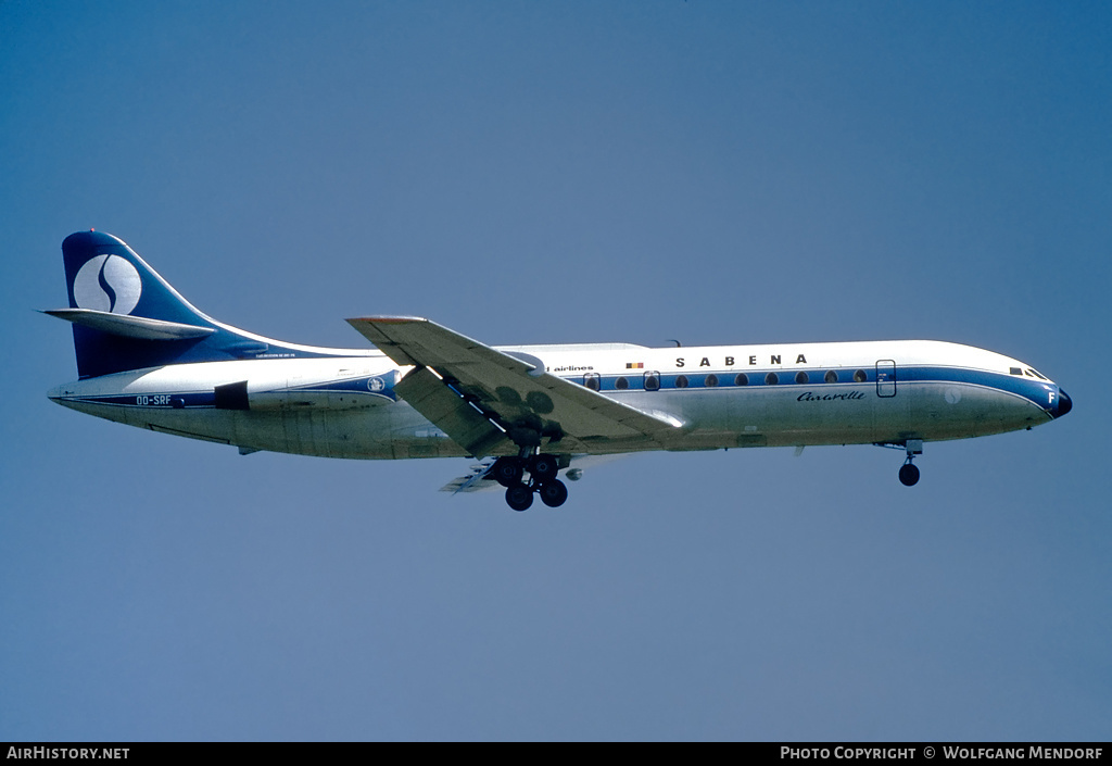 Aircraft Photo of OO-SRF | Sud SE-210 Caravelle VI-N | Sabena | AirHistory.net #505307