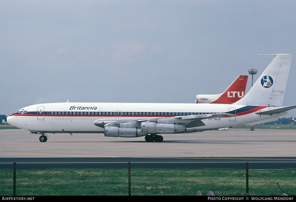 Aircraft Photo of TF-VLC | Boeing 720-047B | Britannia Airways | AirHistory.net #505309