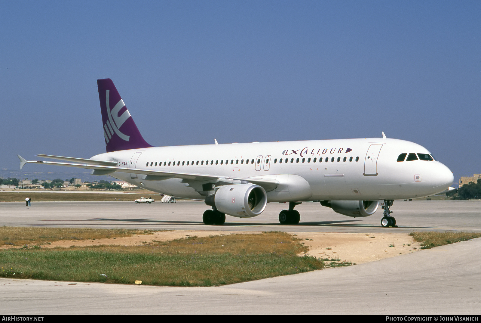 Aircraft Photo of G-HAGT | Airbus A320-212 | Excalibur | AirHistory.net #505317