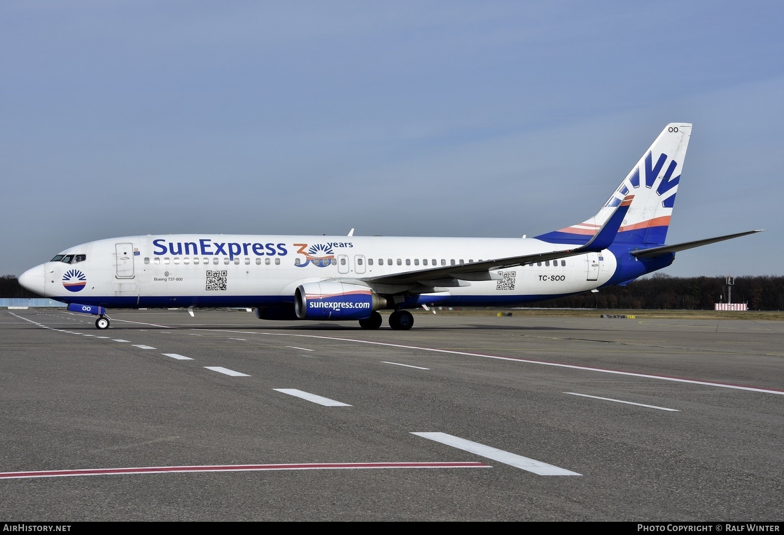 Aircraft Photo of TC-SOO | Boeing 737-8AS | SunExpress | AirHistory.net #505330