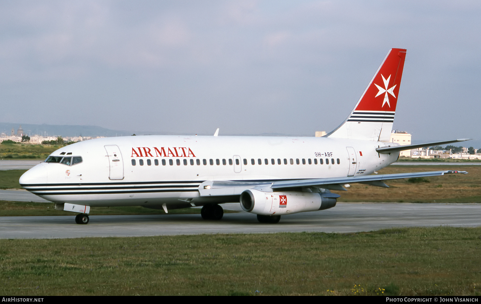 Aircraft Photo of 9H-ABF | Boeing 737-2Y5/Adv | Air Malta | AirHistory.net #505348