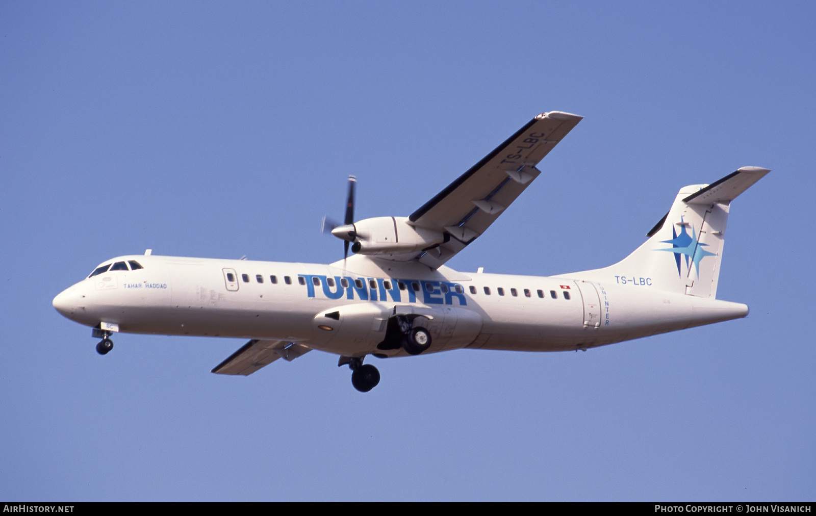 Aircraft Photo of TS-LBC | ATR ATR-72-202 | Tuninter | AirHistory.net #505349