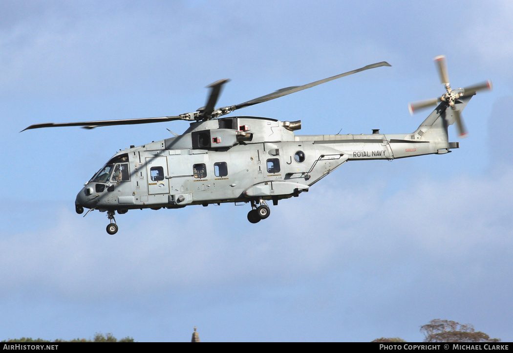 Aircraft Photo of ZJ125 | EHI EH101-411 Merlin HC4 | UK - Navy | AirHistory.net #505350