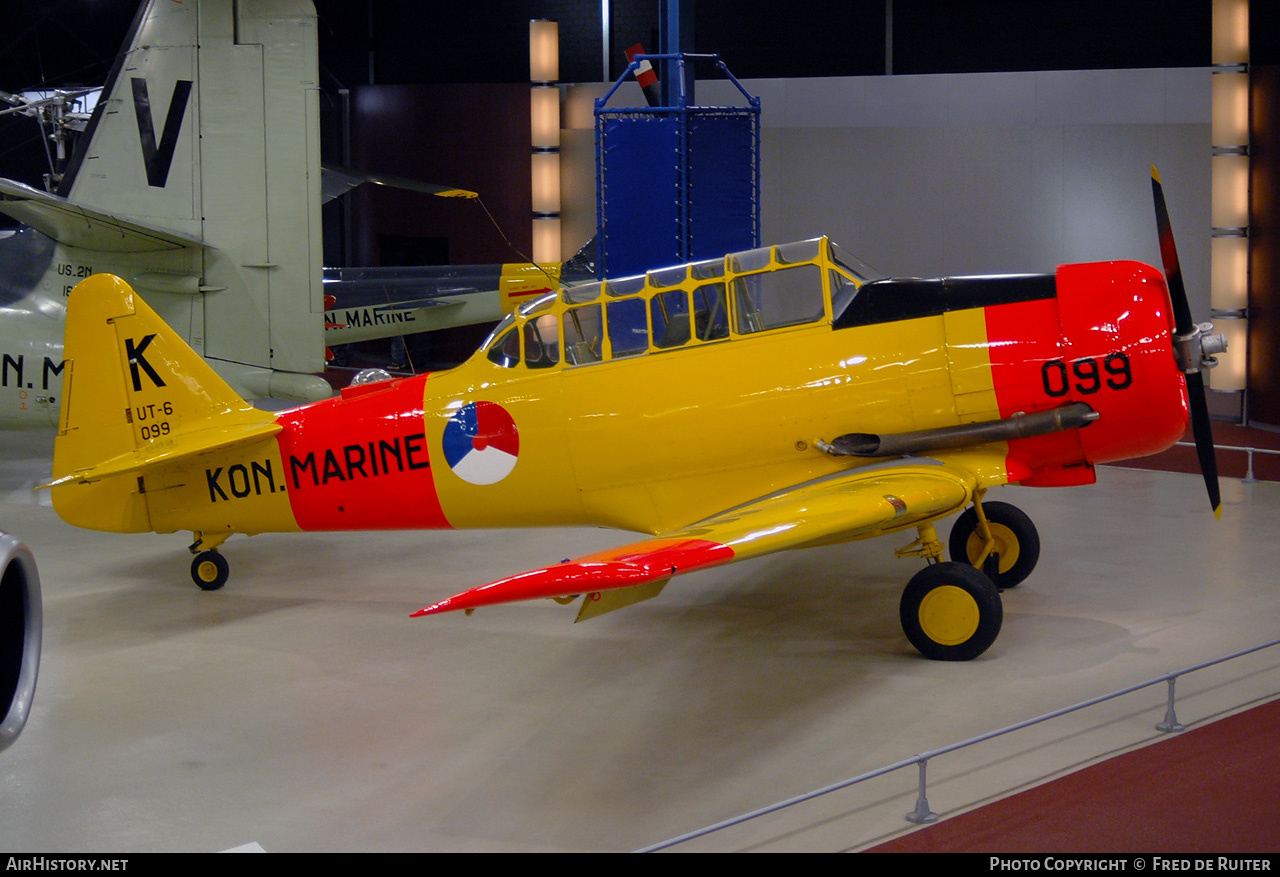 Aircraft Photo of 099 | North American AT-16 Harvard IIB | Netherlands - Navy | AirHistory.net #505372